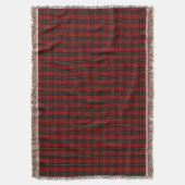 Wallace Tartan Scottish Clan Pset Pattern Deken (Voorkant Verticaal)