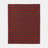 Wallace Tartan Scottish Clan Pset Pattern Fleece Deken (Voorkant)