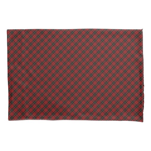 Wallace Tartan Scottish Clan Pset Pattern Kussensloop (Voorkant-Links)