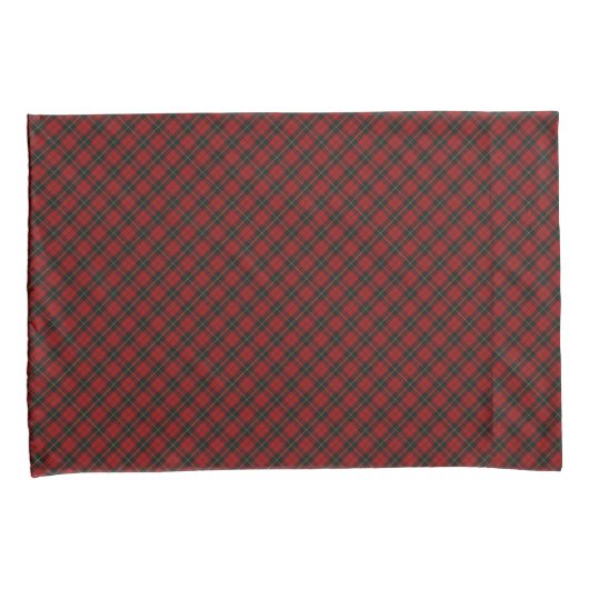 Wallace Tartan Scottish Clan Pset Pattern Kussensloop (Voorkant-Rechts)