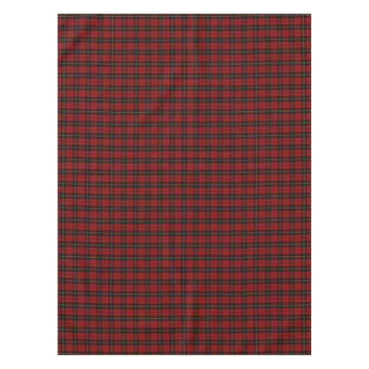 Wallace Tartan Scottish Clan Pset Pattern Tafelkleed (Voorkant)