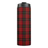 Wallace Tartan Scottish Clan Pset Pattern Thermosbeker (Voorkant)