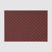 Wallace Tartan Scottish Clan Pset Pattern Tissuepapier (Voorkant)
