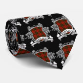 Wallace Tartan Shield Stropdas (Opgerold)