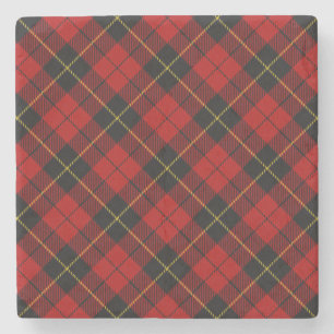 Wallace Tartan Stenen Onderzetter