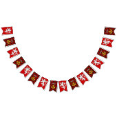 Wallace Wapen van het Schild & Tartan  Vlaggetjes (Alle)