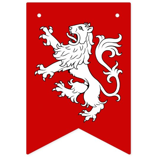 Wallace Wapen van het Schild & Tartan  Vlaggetjes (Eerste vlag)