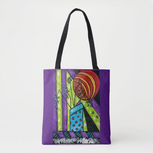 Wallbloem Tote Bag (Voorkant)
