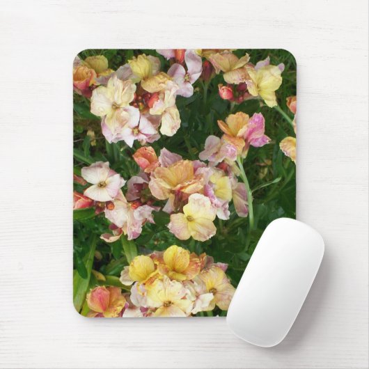 Wallbloemen Mousepad Muismat (Met muis)