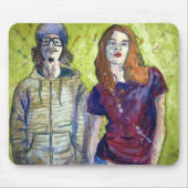 Wallbloemen Muismat (Voorkant)