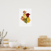 Wallbloemen Poster (Keuken)