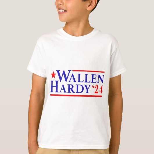 Wallen Hardy 24 Westerne country muziek festivals  T-shirt (Voorkant)