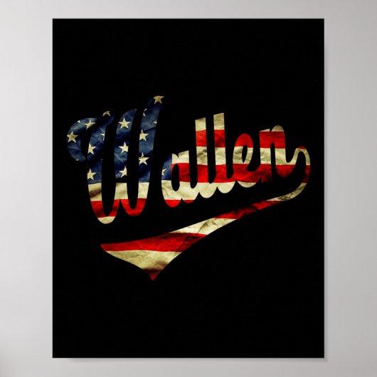 Wallen Poster (Voorkant)