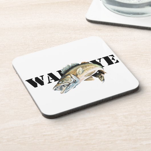 Walleye Bier Onderzetter (Linkerzijde)