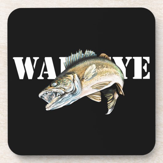 Walleye Bier Onderzetter (Voorkant)