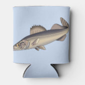 Walleye Fish Blikjeskoeler (Voorkant)