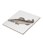 Walleye Fish Tegeltje (Zijkant)