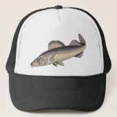 Walleye Fish Trucker Pet (Voorkant)