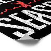 Walleye Fishing I Can’t It’s Walleye Season Poster (Hoek)