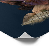 Walleye Gevist illustratie, Walleye Visser Poster (Hoek)