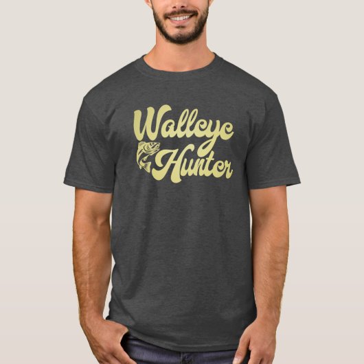 Walleye Hunter T-shirt (Voorkant)
