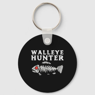 Walleye Jager Vissen Vis Liefhebber Visser Mannen  Sleutelhanger