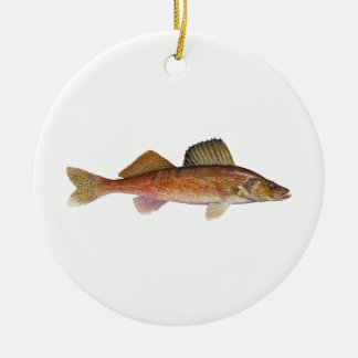 Walleye Keramisch Ornament