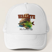 Walleye "Mijn gelukkige Pet" Trucker Pet (Voorkant)