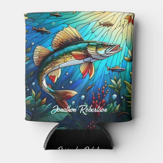 Walleye Pike in het moderne meer Blikjeskoeler (Voorkant)