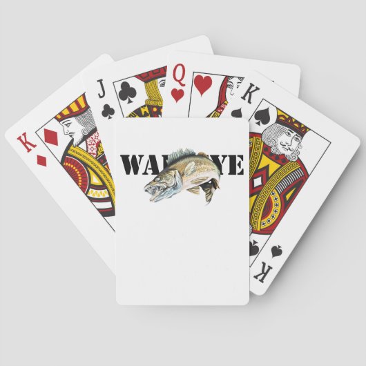 Walleye Pokerkaarten (Achterkant)