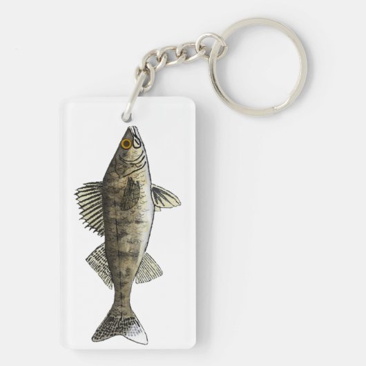 Walleye Sleutelhanger (achterkant)
