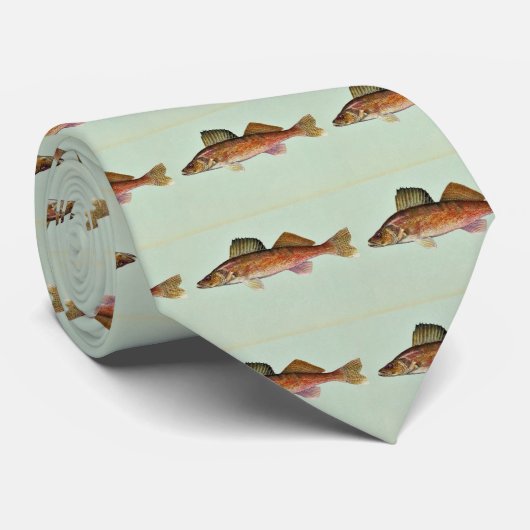 Walleye Stropdas (Opgerold)