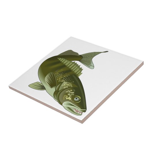Walleye Tegeltje (Zijkant)