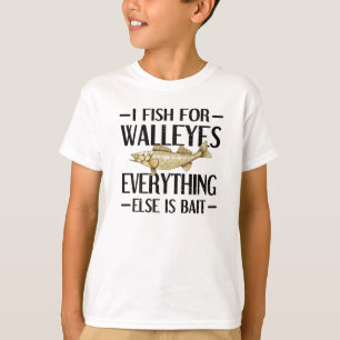 Walleye Vissen Lover Angler Walleye Fisherman T-shirt