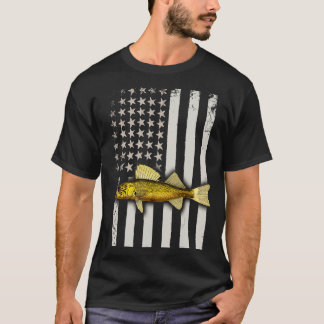 Walleye Vissen Verenigde Staten 1 T-shirt