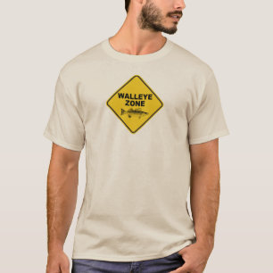 Walleye Vissen Zone T-shirt