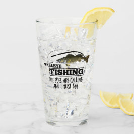 Walleye Vist Angler Fish Sports Outdoor Mannen Glas