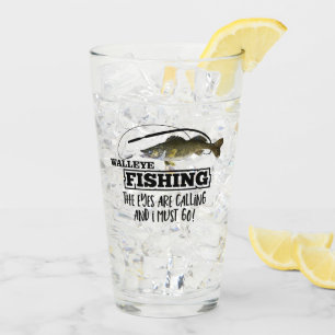 Walleye Vist Angler Fish Sports Outdoor Mannen Glas