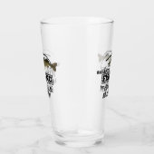 Walleye Vist Angler Fish Sports Outdoor Mannen Glas (Rechts)
