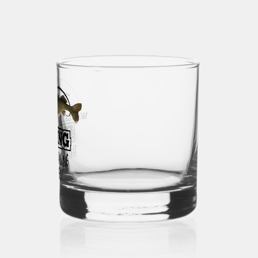 Walleye Vist Angler Vissport Buitenshuis Mannen Whisky Glas (Links)