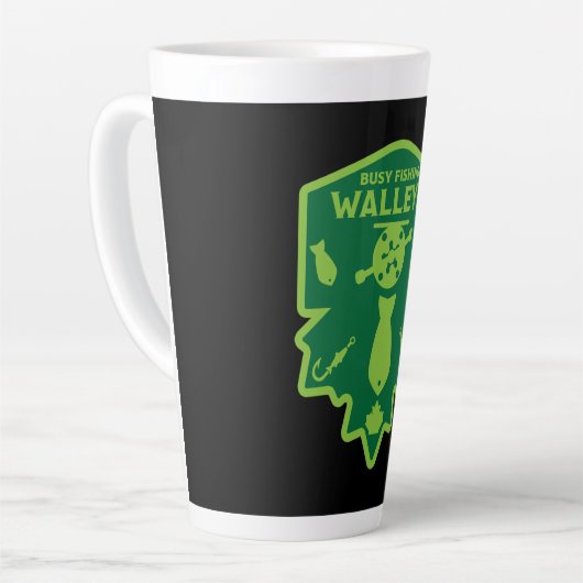 Walleye Vist Canada Latte Mok (Linkerhoek)