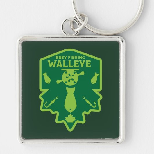 Walleye Vist Canada Sleutelhanger (Voorkant)