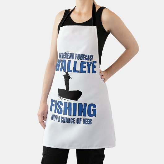 WALLEYE VIST Walleye Vist en Beer Schort (Insitu)