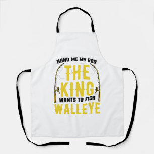 Walleye Viste Rod King wil Walleye vissen Schort