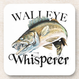Walleye Whisperer Bier Onderzetter