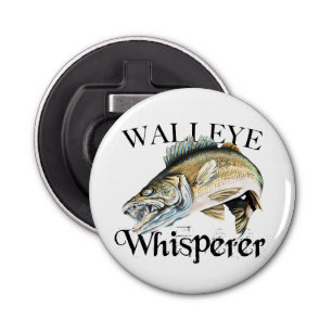 Walleye Whisperer Button Flesopener