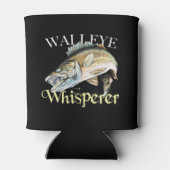 Walleye Whisperer Dark Blikjeskoeler (Achterkant)