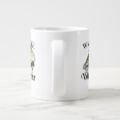 Walleye Whisperer Grote Koffiekop (Achterkant)