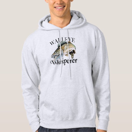 Walleye Whisperer Hoodie (Voorkant)