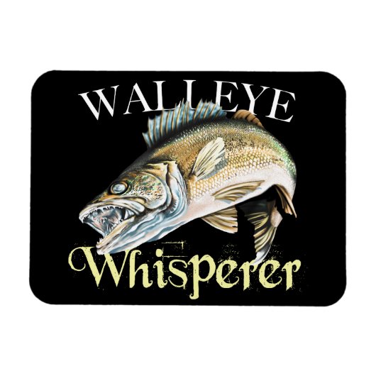 Walleye Whisperer Magneet (Horizontaal)
